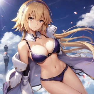 Nasib Jeanne d'Arc, Gaya anime, BH